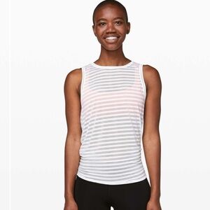 Lululemon Meet Halfway Tank in White